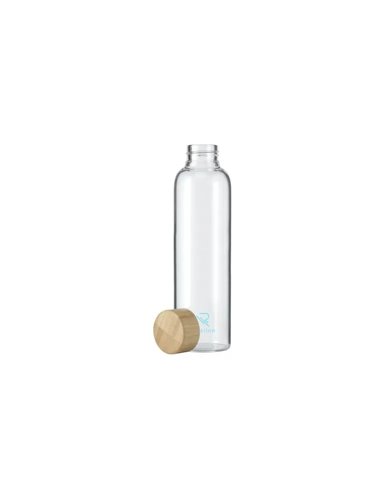 Senga Glass Bamboo 500 ml bouteille personnalisable avec votre logo