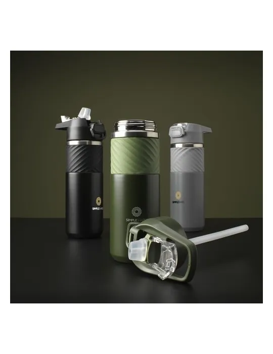 Lynn RCS Recycled Steel Bottle 500 ml bouteille thermos cadeau affaires élégant