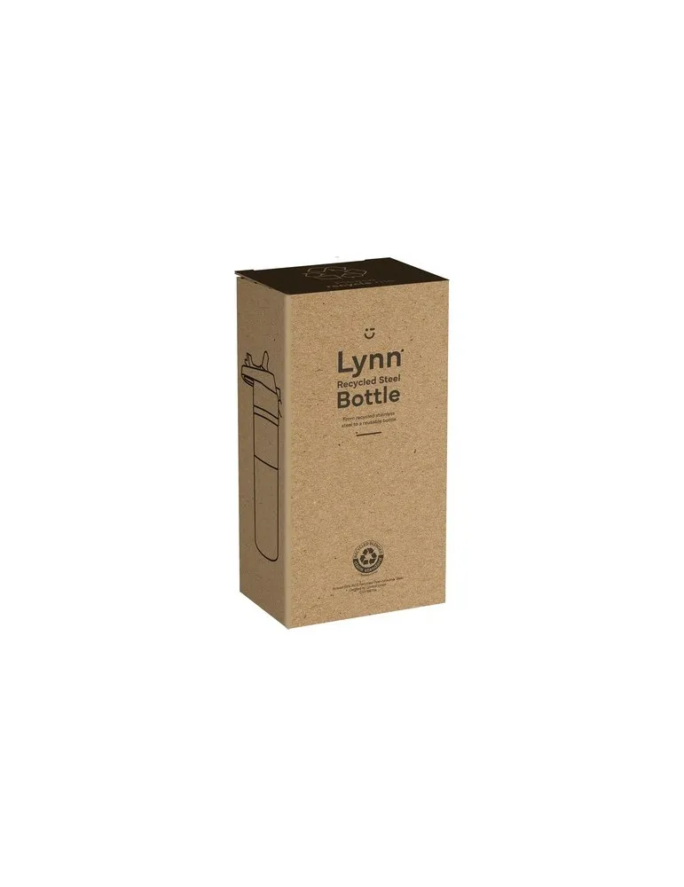 Lynn RCS Recycled Steel Bottle 500 ml bouteille thermos cadeau client original