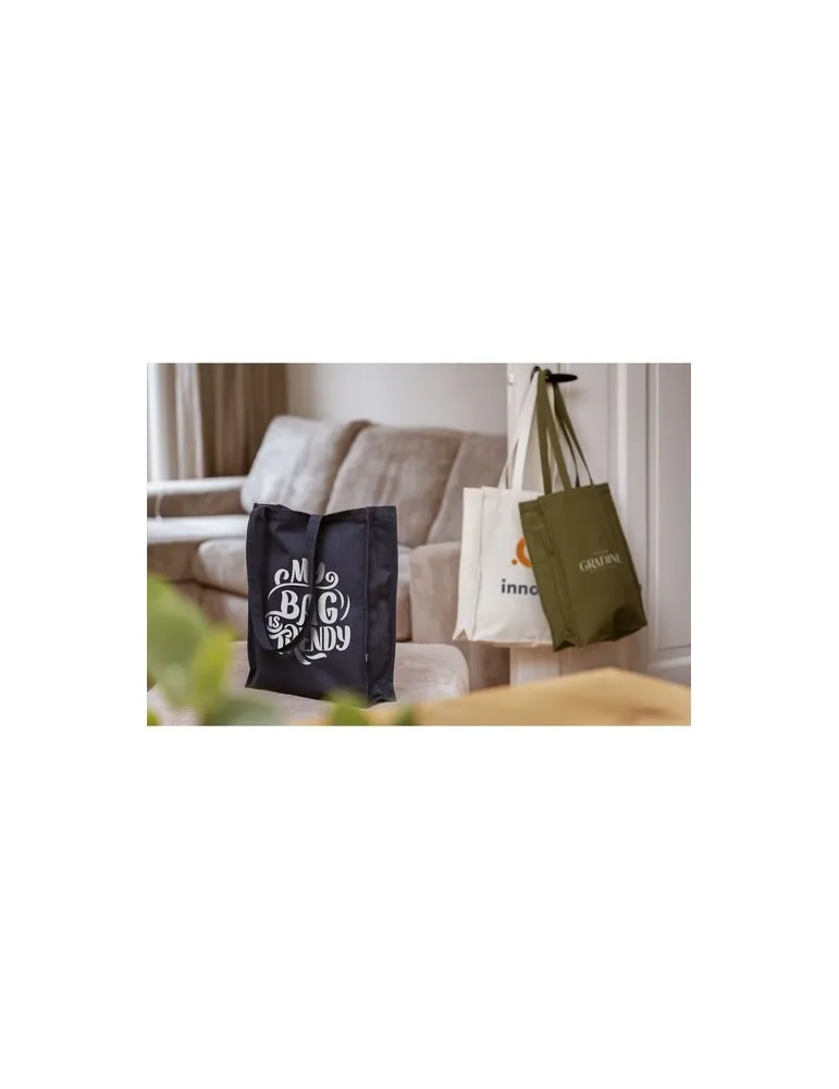Solid Bag Colour GRS Recycled Canvas (340 g/m²) sac objet promotionnel éco-responsable