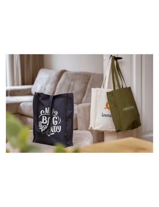 Solid Bag Colour GRS Recycled Canvas (340 g/m²) sac objet promotionnel éco-responsable