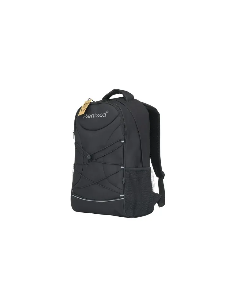 Flashline GRS RPET Laptop Backpack sac à dos marquage laser ultra précis