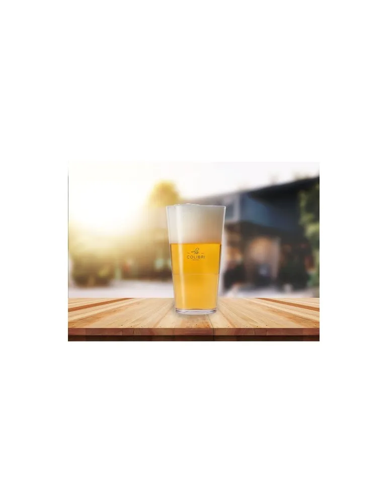 HappyGlass Mister Vincent Verre de bière Tritan 330 ml goodies publicitaire événementiel