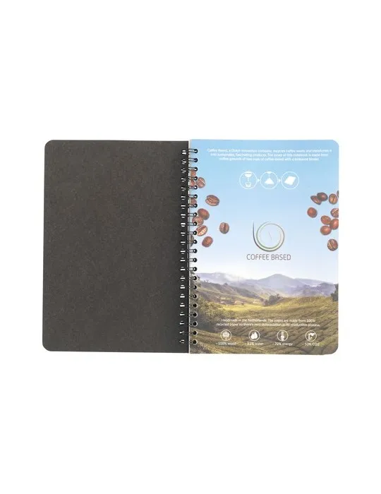 Coffee Notebook Wire-O A5 bloc-notes cadeau entreprise pas cher