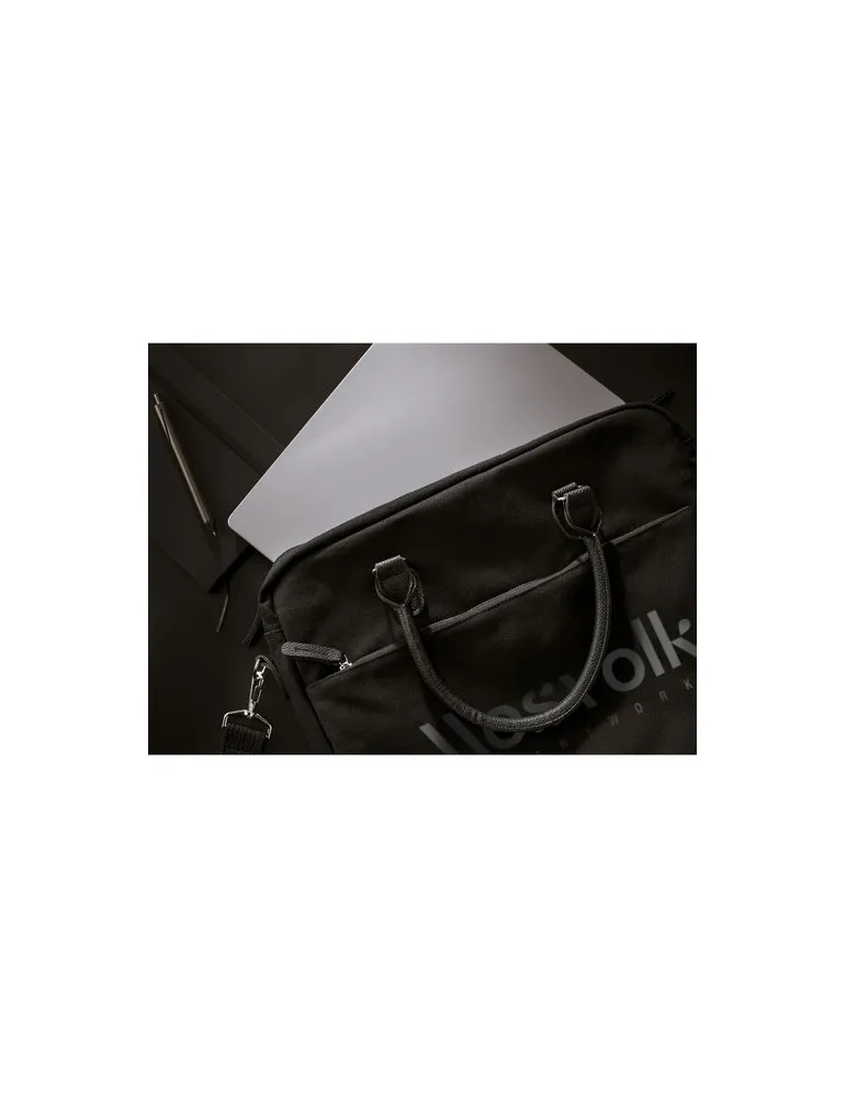 Denver Laptop Bag Recycled Canvas 15,6 inch cadeau entreprise pas cher