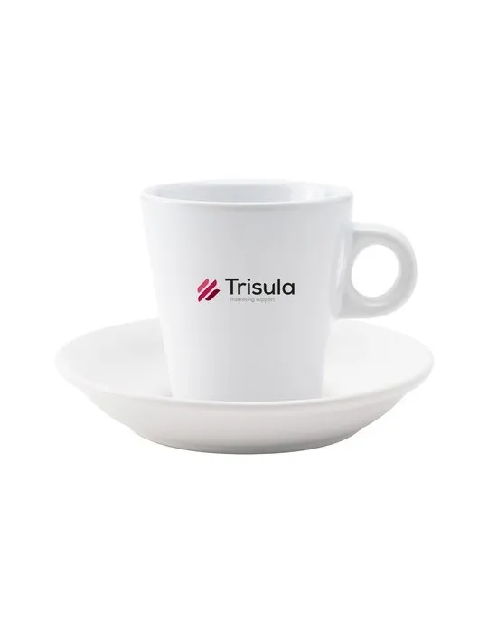Burano 200 ml mug et sous-tasse personnalisable avec votre logo
