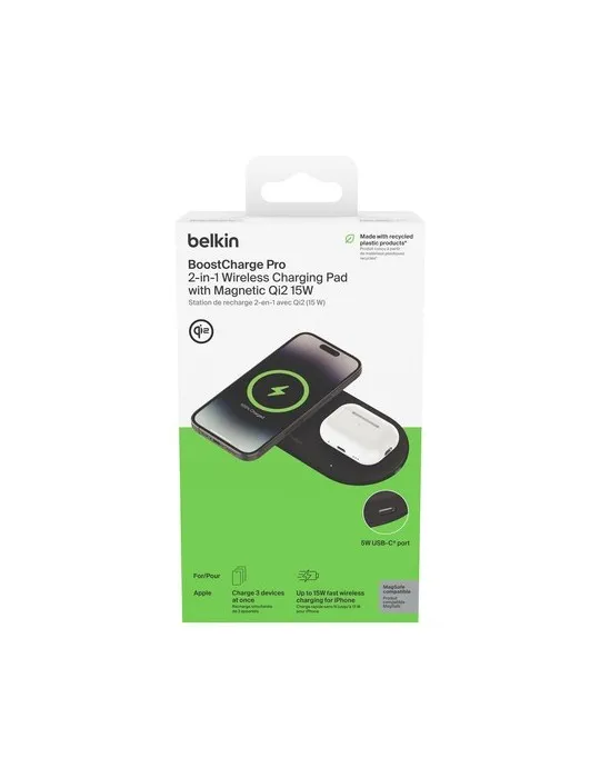 Belkin BoostCharge Pro 2-in-1 Pad EU personnalisable avec votre logo