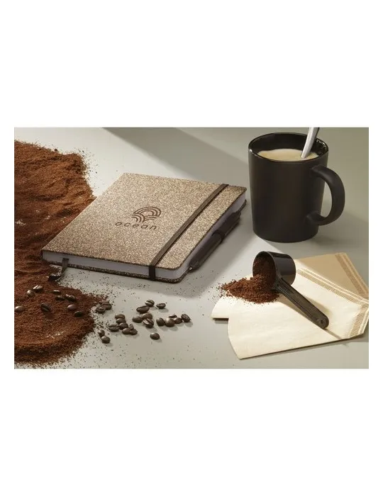 CoffeeGround Cork Notebook A5 impression haute définition