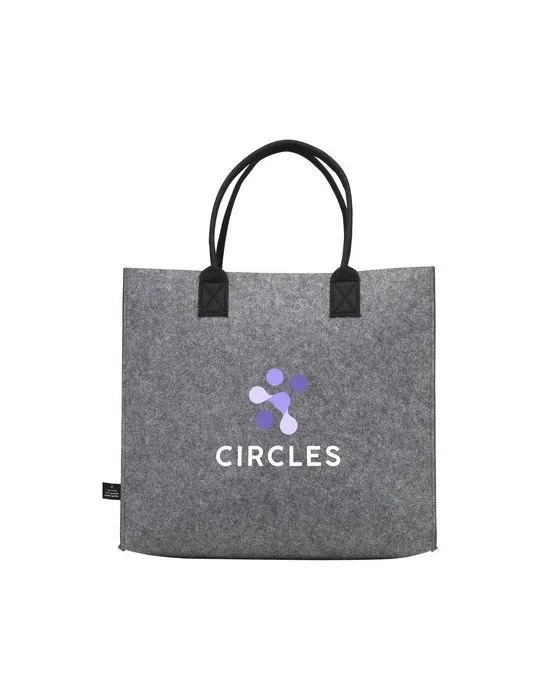 BigShopper Argus GRS RPET Felt sac de courses personnalisable avec votre logo