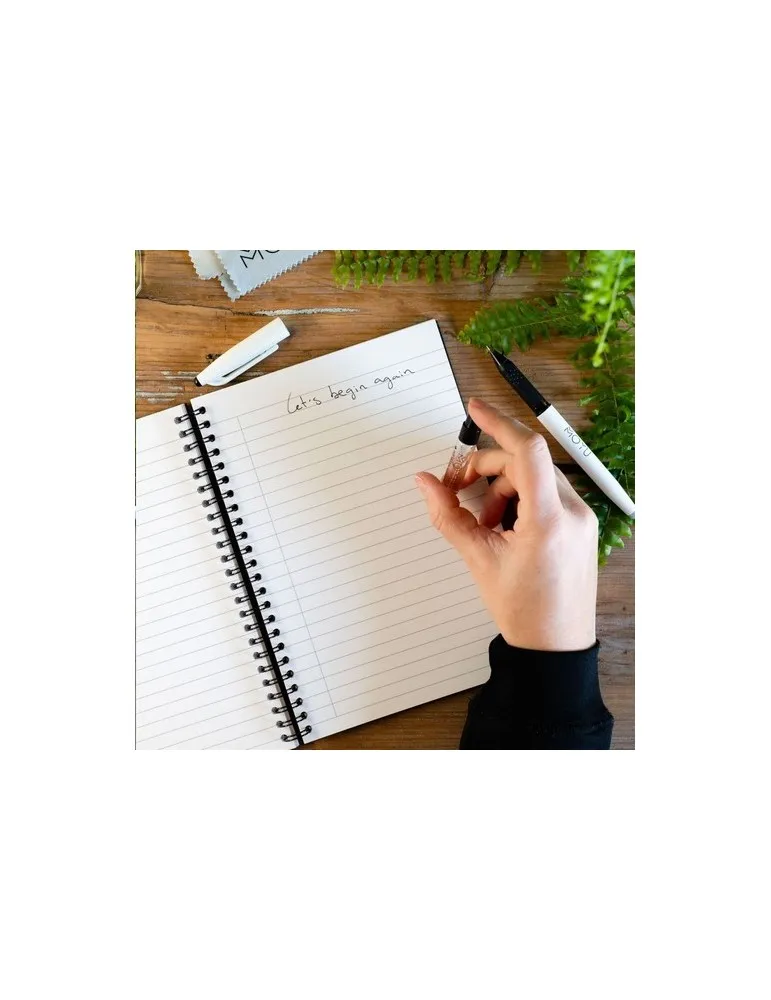 MOYU Erasable Stone Paper Notebook CraftCover 18 pages impression haute définition