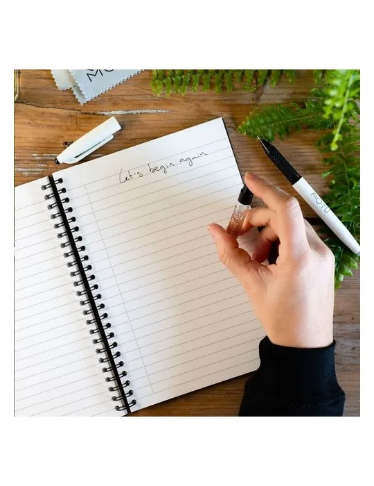 MOYU Erasable Stone Paper Notebook CraftCover 18 pages impression haute définition