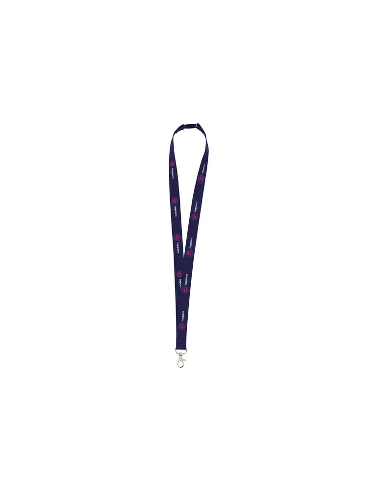 Lanyard Sublimation Safety 2 cm tour de cou personnalisable avec votre logo
