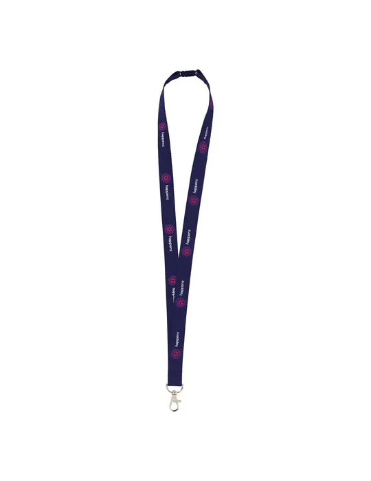 Lanyard Sublimation Safety 2 cm tour de cou personnalisable avec votre logo