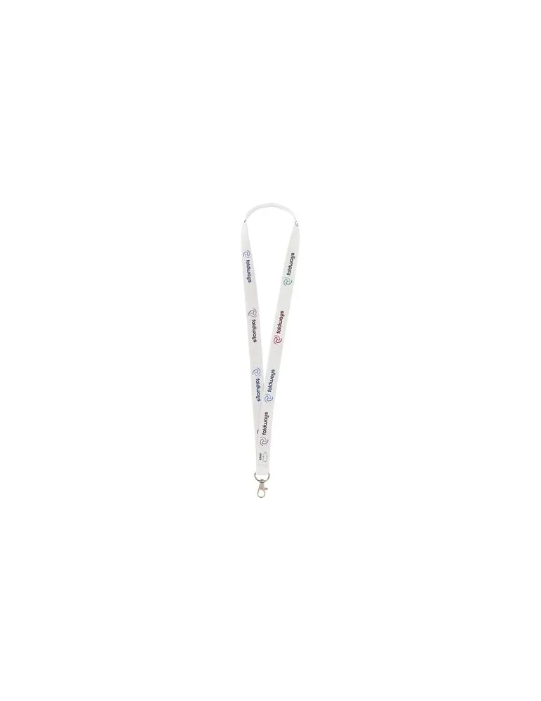 Lanyard Sublimation RPET 2 cm tour de cou