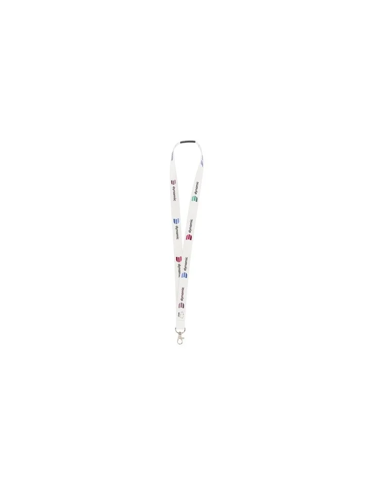 Lanyard Sublimation Safety RPET 2 cm tour de cou