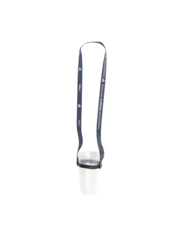 Lanyard Sublimation RPET 1,5 cm avec porte-gobelet