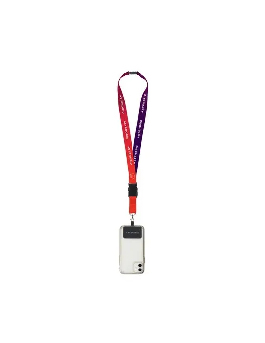 Lanyard Promo Complete Sublimation RPET 2 cm avec Patch