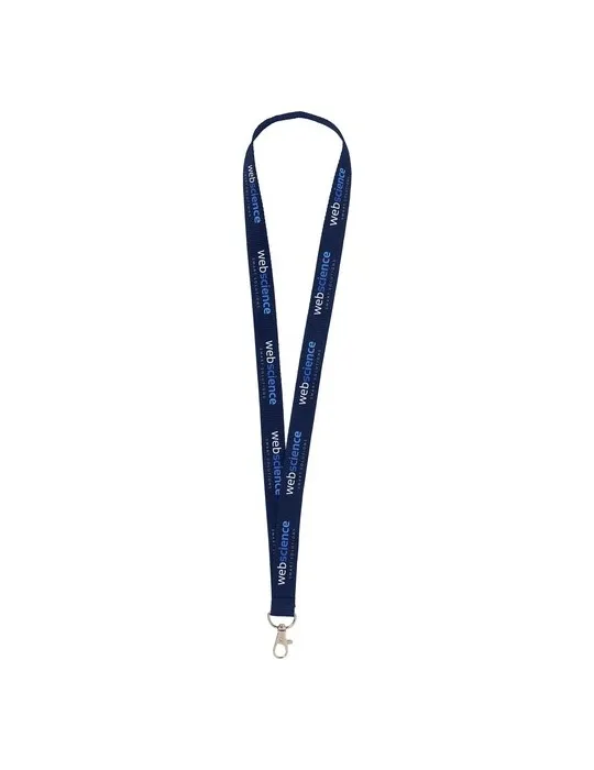 Lanyard Sublimation 2,5 cm tour de cou personnalisable avec votre logo