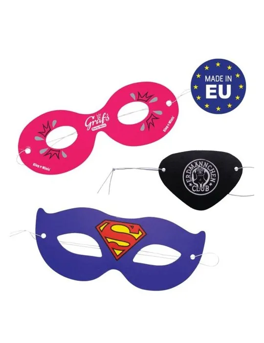 Loup en carton - Masque yeux