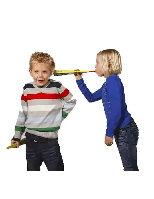 Grande trompette en carton