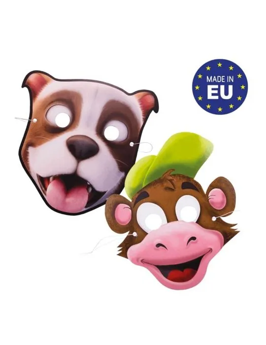 Grand masque en carton