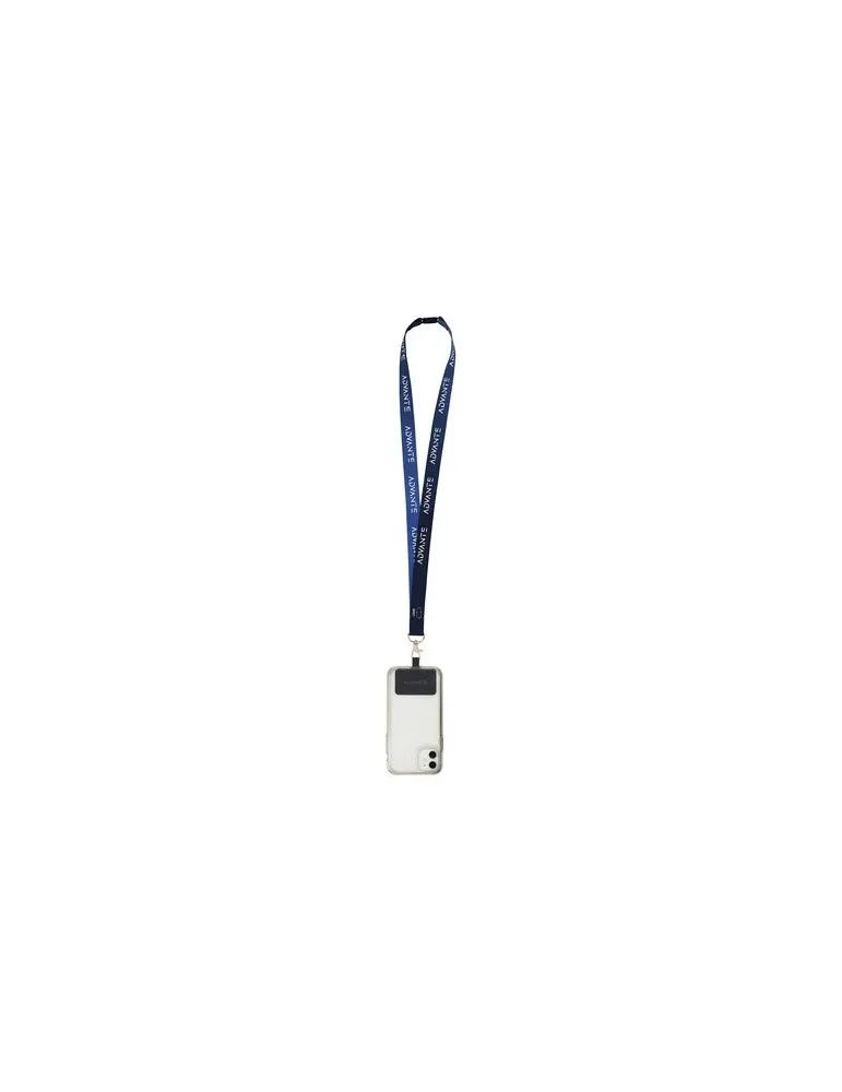 Lanyard Sublimation Safety RPET 2 cm avec Patch