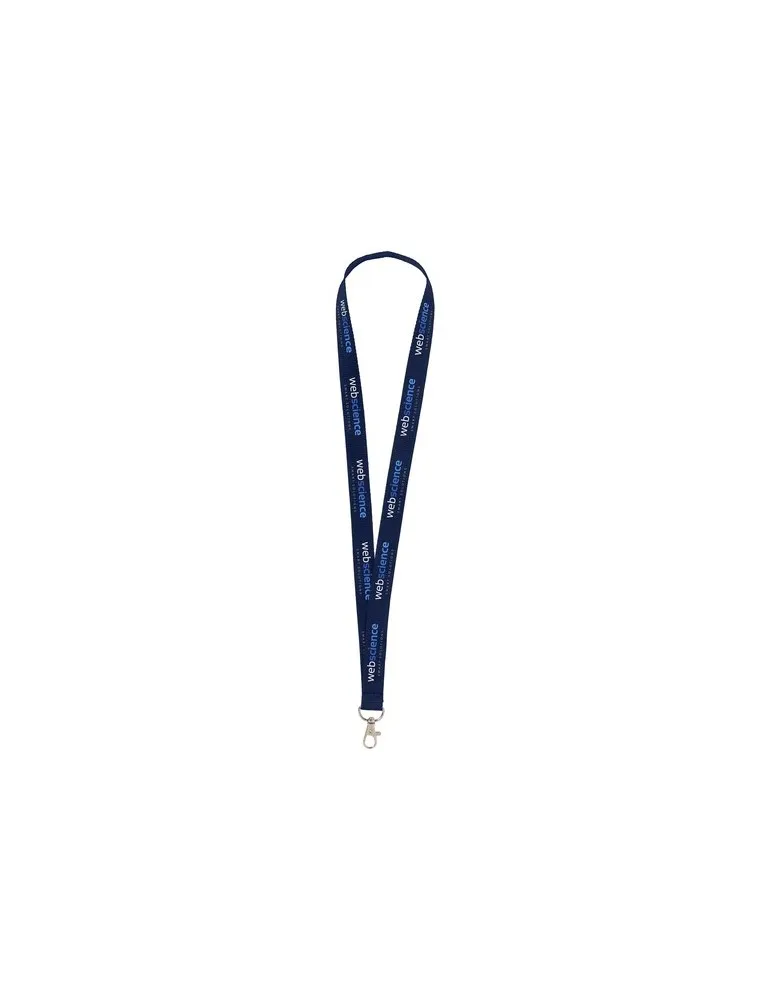 Lanyard Sublimation 2 cm tour de cou personnalisable avec votre logo