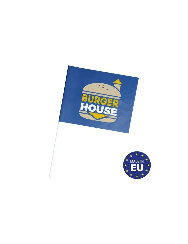 Grand drapeau en papier 40x30cm