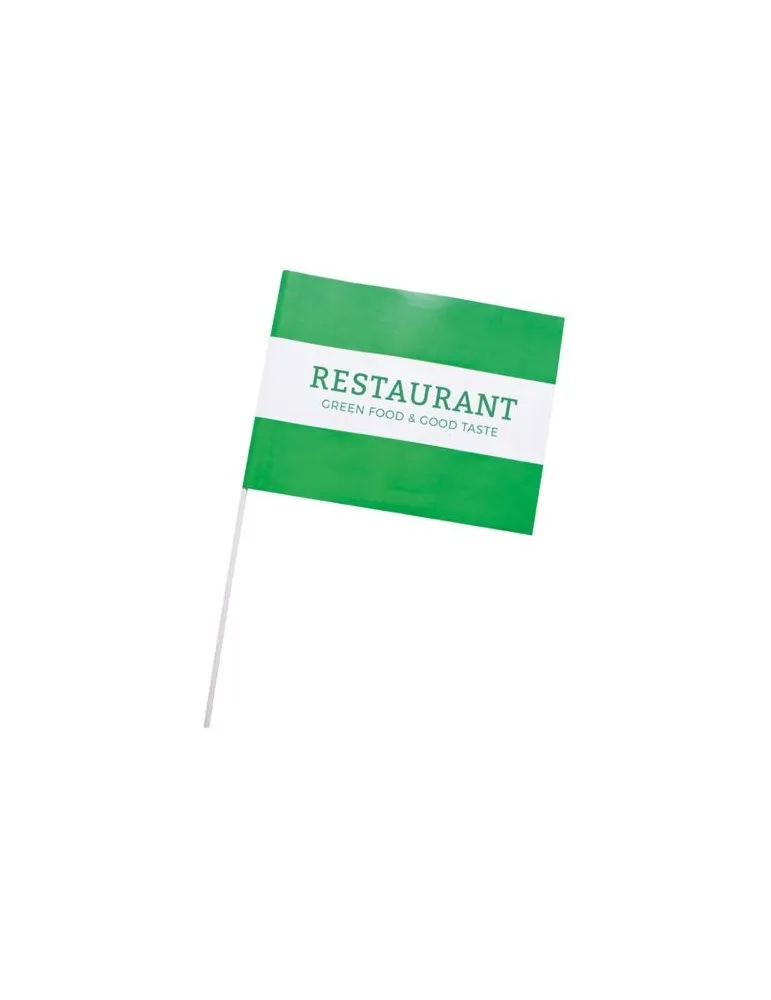 Grand drapeau en papier 40x30cm