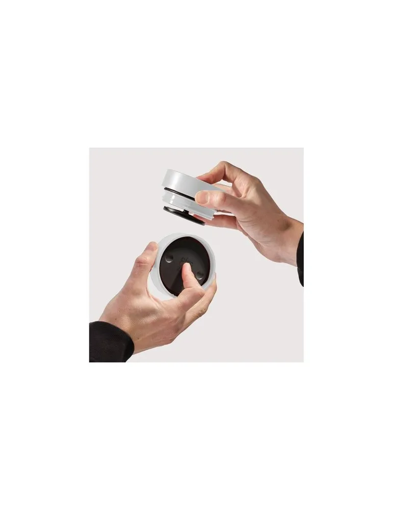 Circular&Co Recycled Stainless Steel Coffee Cup 340 ml objet publicitaire robuste