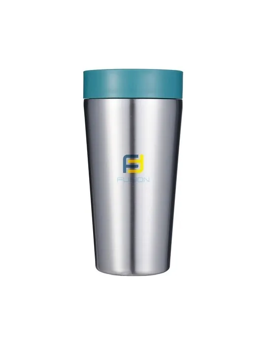 Circular&Co Recycled Stainless Steel Coffee Cup 340 ml marquage laser ultra précis