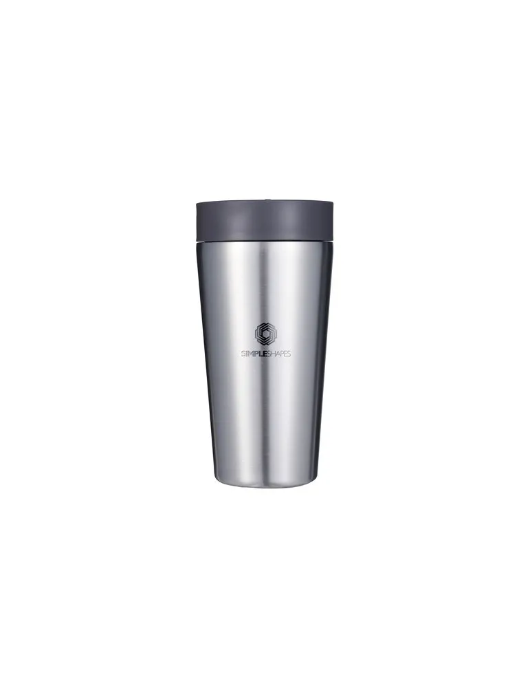 Circular&Co Recycled Stainless Steel Coffee Cup 340 ml impression haute définition