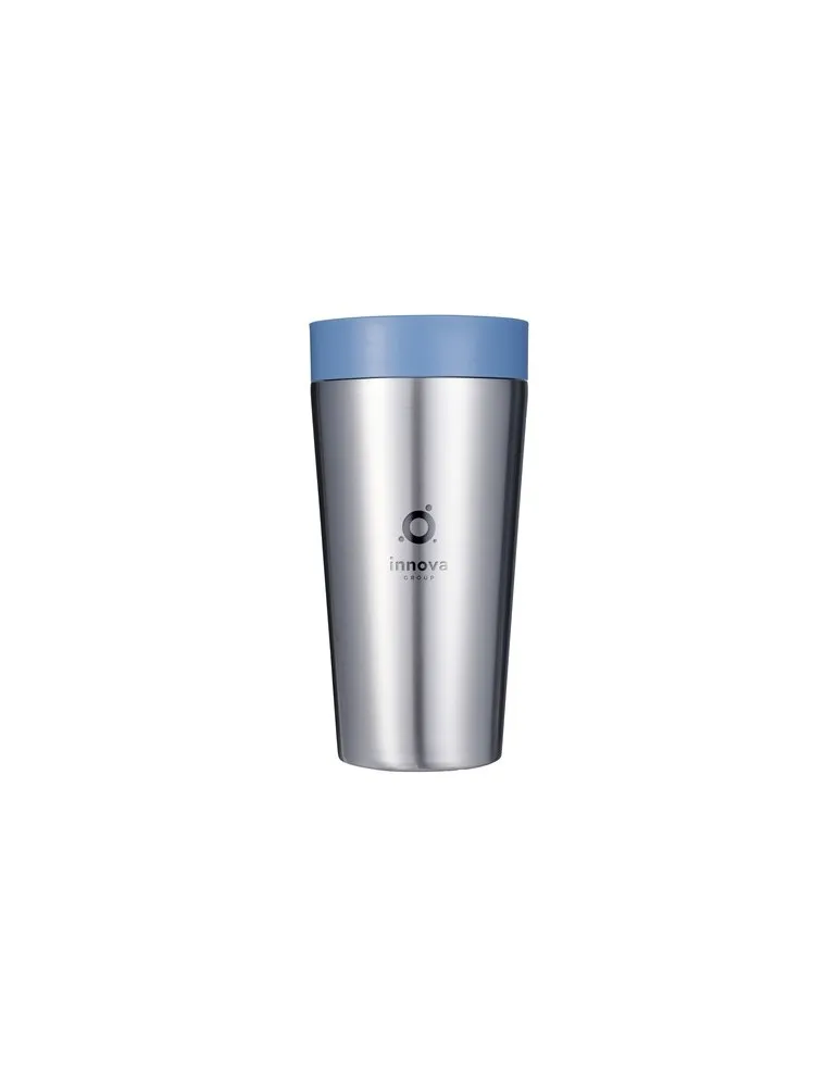 Circular&Co Recycled Stainless Steel Coffee Cup 340 ml personnalisable avec votre logo