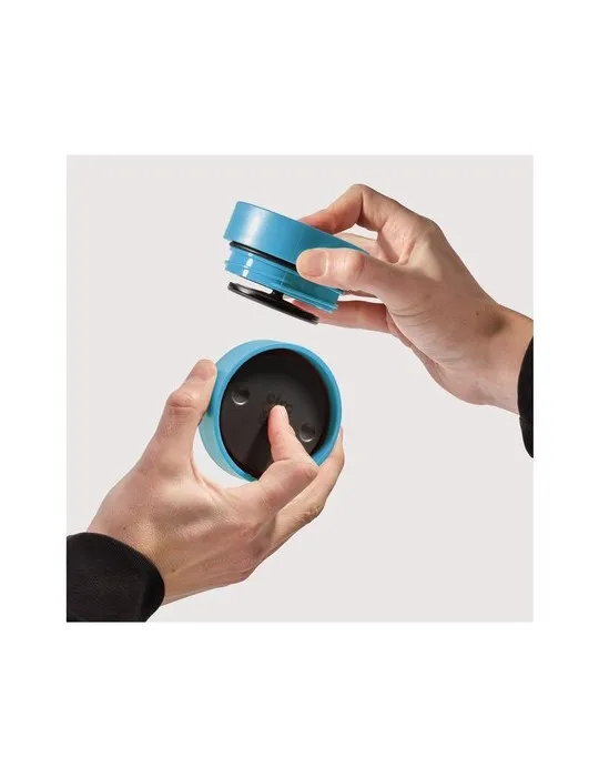 Circular&Co Recycled Stainless Steel Coffee Cup 340 ml impression logo haute qualité