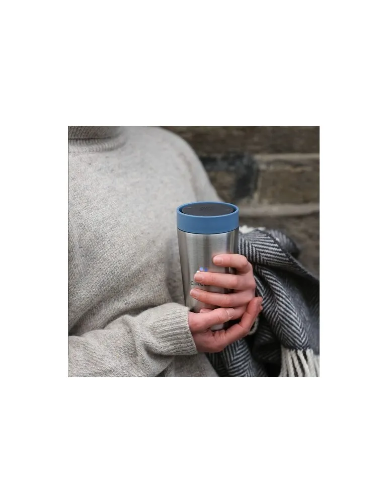 Circular&Co Recycled Stainless Steel Coffee Cup 340 ml goodies publicitaire événementiel