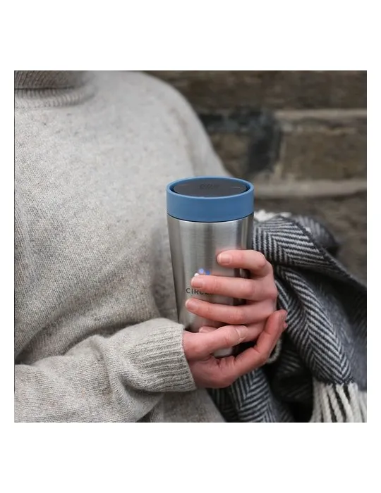 Circular&Co Recycled Stainless Steel Coffee Cup 340 ml goodies publicitaire événementiel