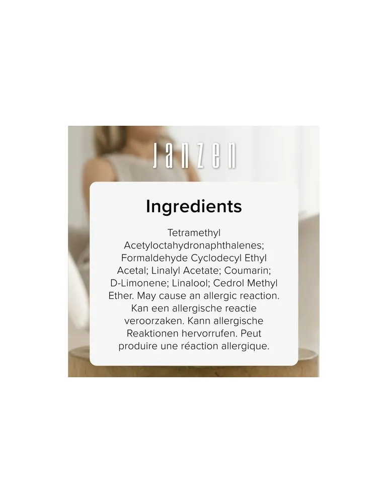 Janzen Home Fragrance Sticks Heavenly marquage laser ultra précis