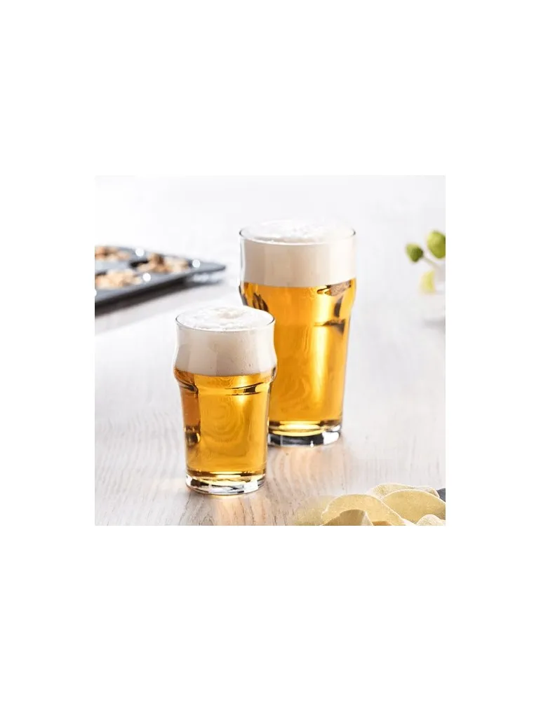 Verre à bière Nonic 29cl cadeau entreprise pas cher