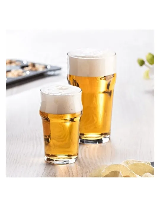 Verre à bière Nonic 29cl cadeau entreprise pas cher