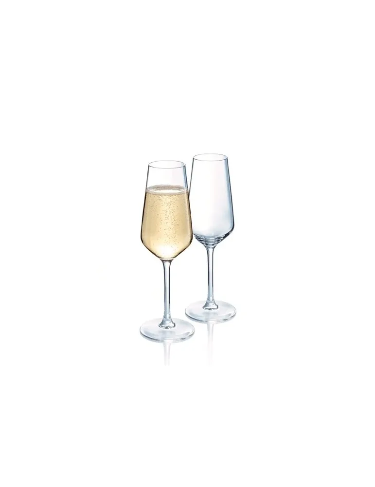 Flûte à champagne France personnalisable avec votre logo