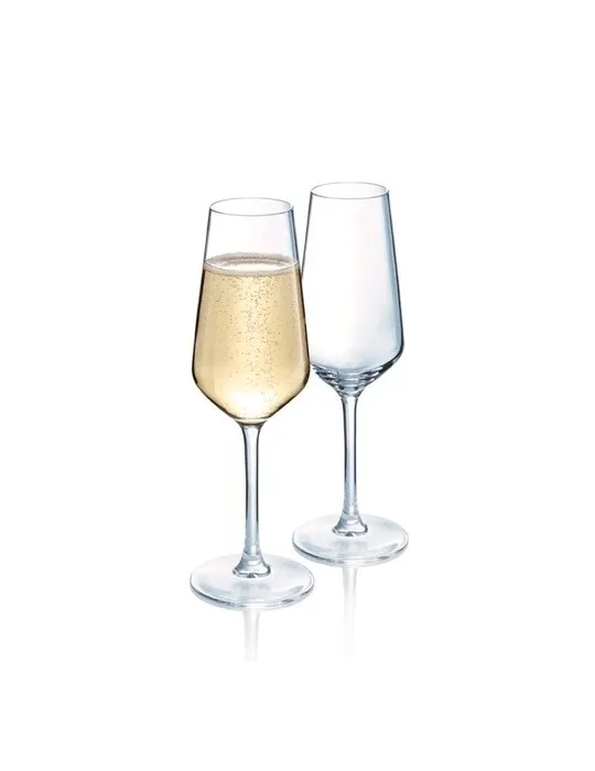 Flûte à champagne France personnalisable avec votre logo