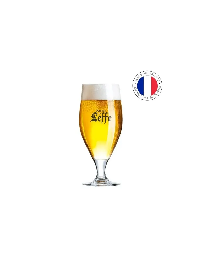 Verre à bière à pied