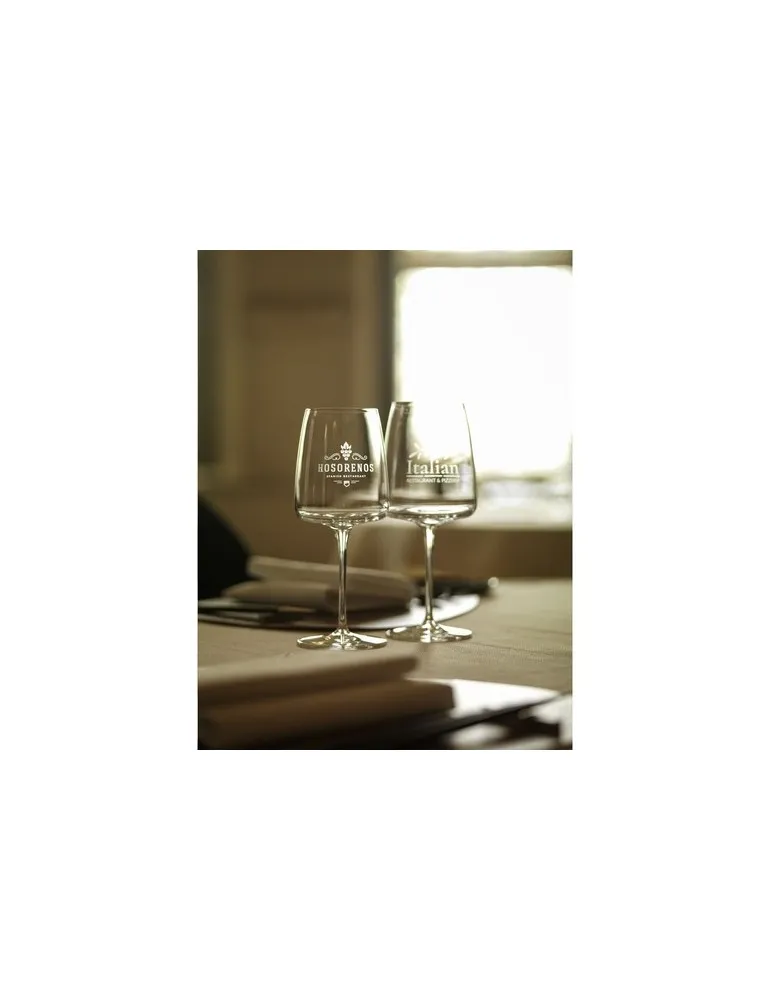 Caselli Verre à vin 370 ml personnalisable avec votre logo