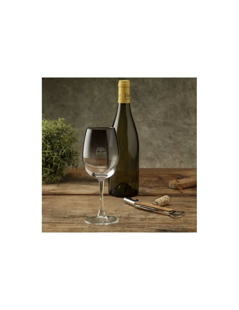 Smokey Verre à vin 360 ml cadeau entreprise pas cher