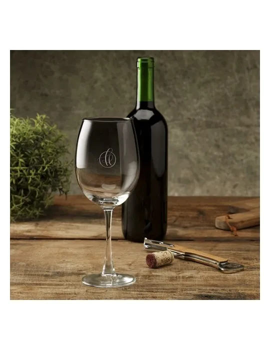 Smokey Verre à vin 465 ml cadeau entreprise pas cher