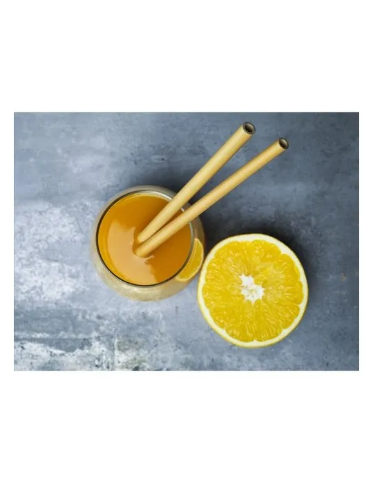 ECO Bamboe Straw Set  pailles en bambou