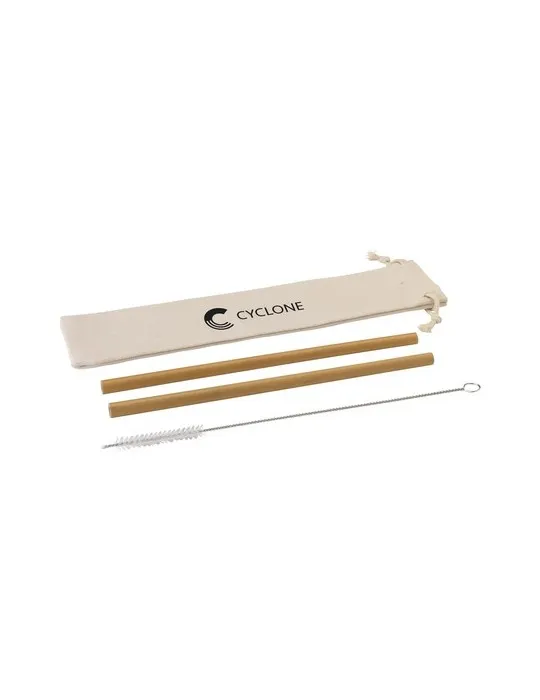 ECO Bamboe Straw Set  pailles en bambou