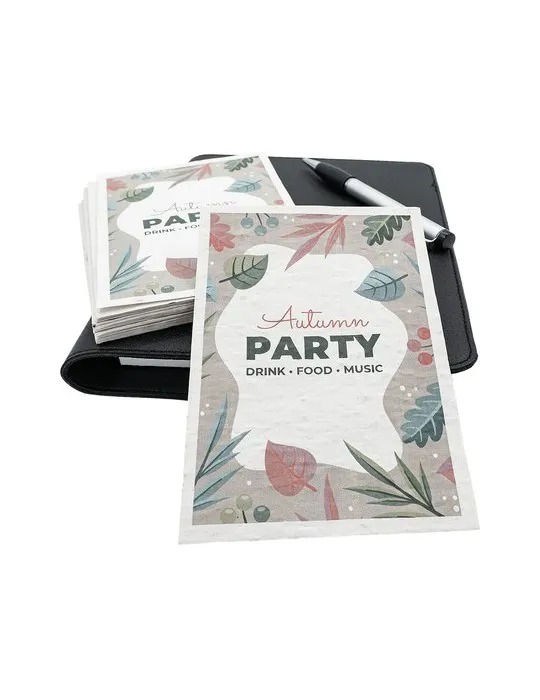 Leaflet A6 Seed Paper 80 gr