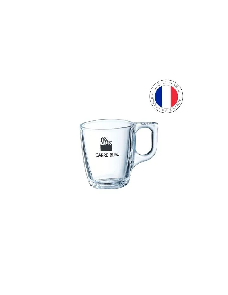 Tasse à café en verre 9cl