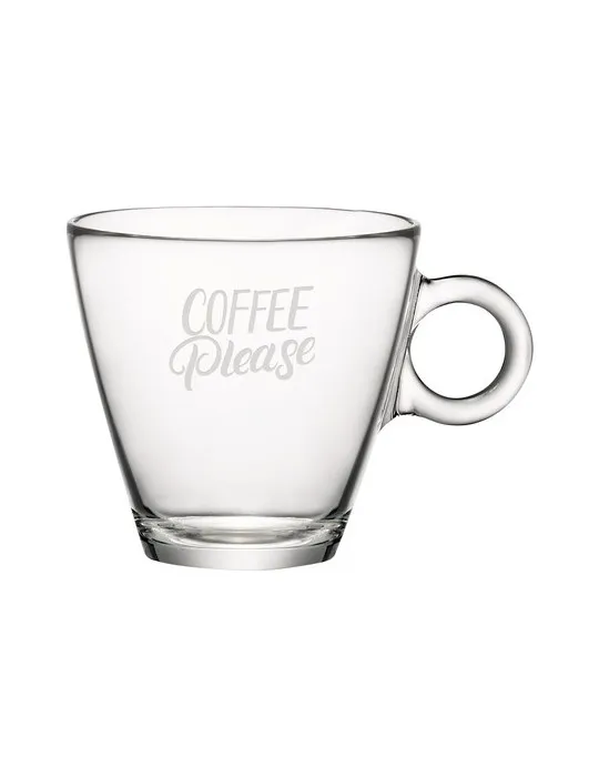 Lugano Verre à Expresso 100 ml personnalisable avec votre logo